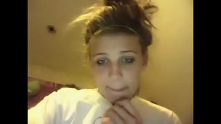 Chica Caliente Desnuda Masturbándose En Omegle